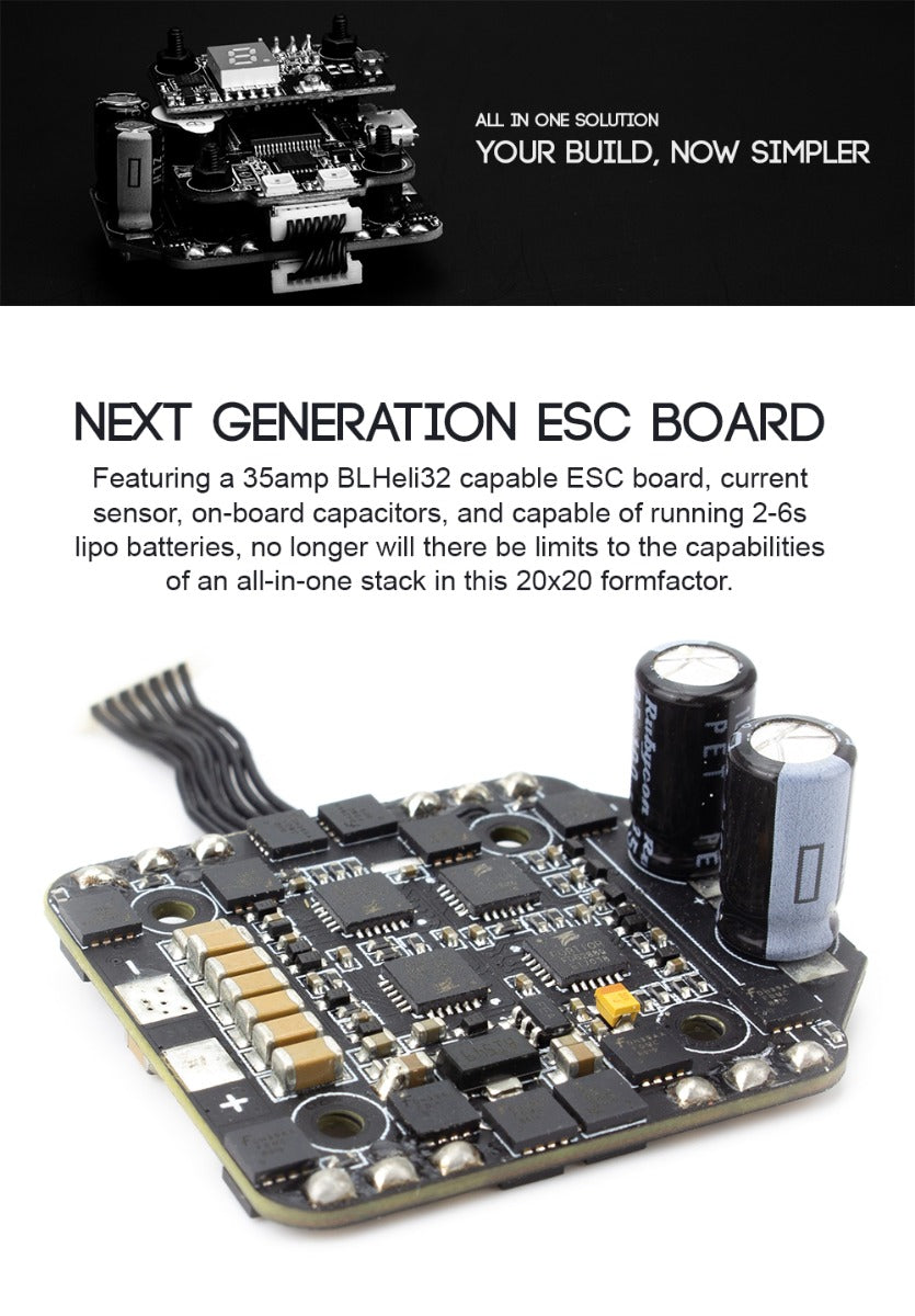Mini Magnum 2.5 - F4 BLHELI32 35amp 6S MMCX source content 2