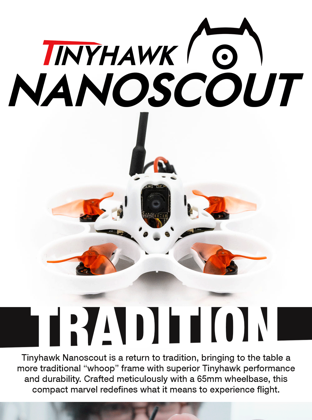 Tinyhawk Nanoscout - Bind N Fly (BNF) - ELRS 2.4GHz source content 1