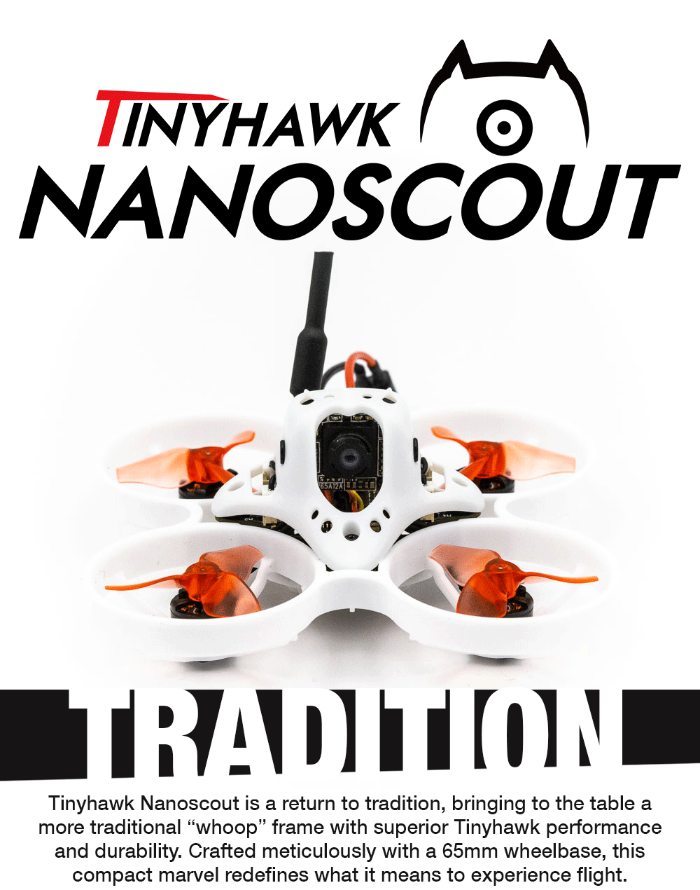 Tinyhawk Nanoscout - Ready To Fly (RTF) with Controller and Goggles source content 1