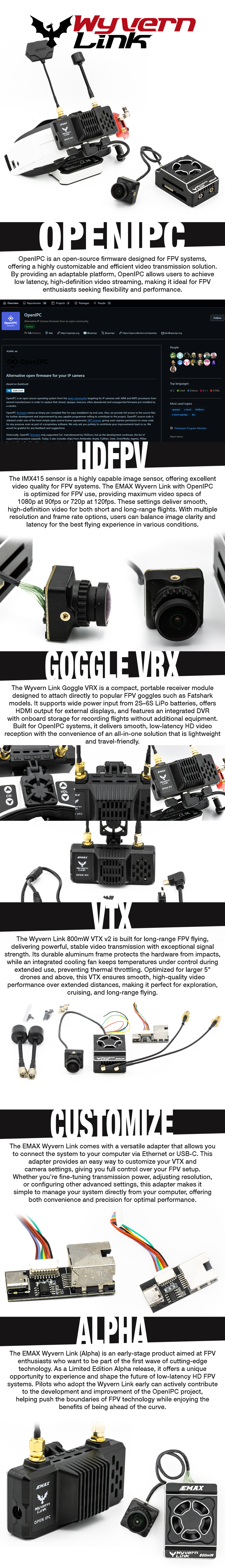 EMAX OpenIPC Wyvern Link Goggle VRX source content 1